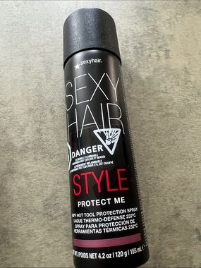 SexyHair Style Protect Me Heat Protection Spray - Black